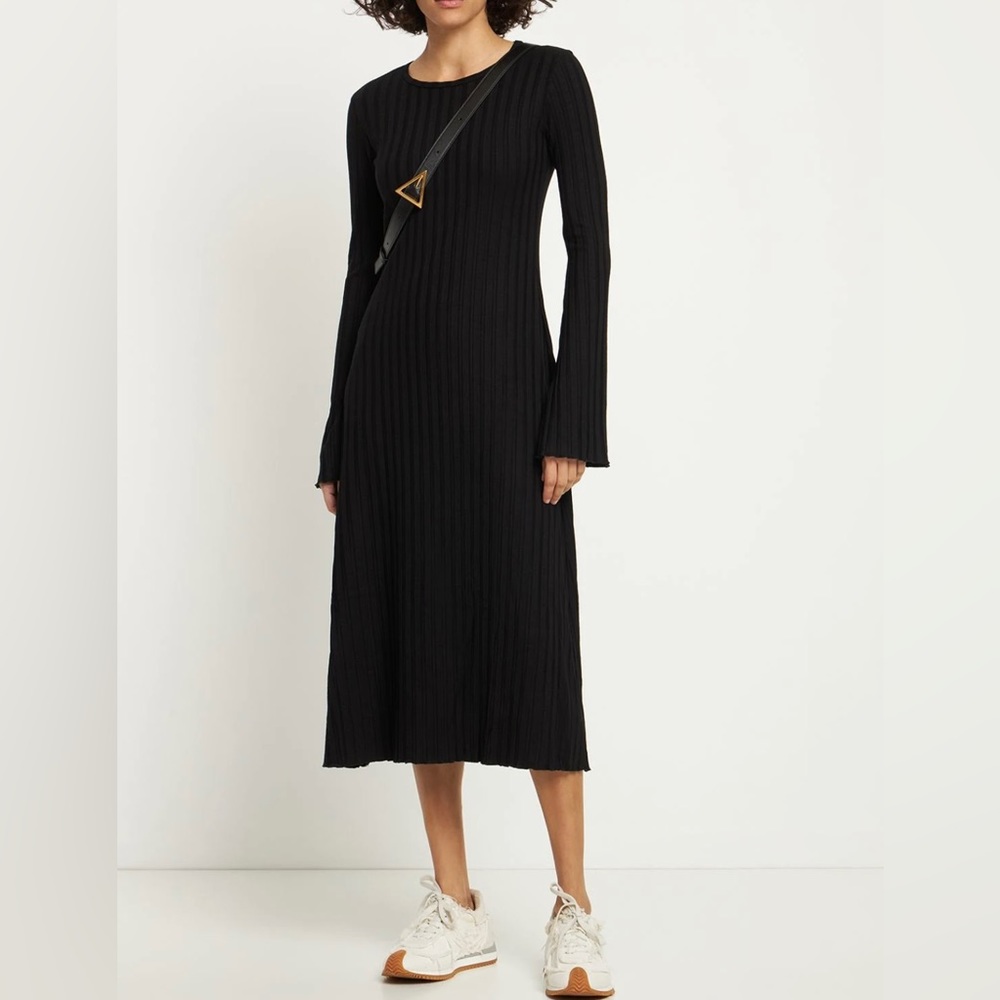 Simon Miller Wells Midi Dress in Black - Small